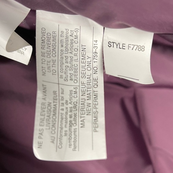 90'S VINTAGE BURGUNDY DOWN FILLED PUFFER DUSTER SLEEPING BAG COAT UTEX DESIGN - Picture 17 of 17